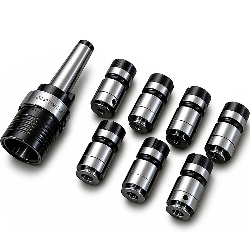 Industrielle Getriebe-Säulenbohrmaschine CORMAK ZS-40HS + Gewindeschneidhalter-Set