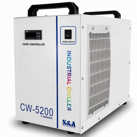 Industrieller Laser Chiller & Kühlaggregat CORMAK CW-5200 für CO₂-Laserröhren
