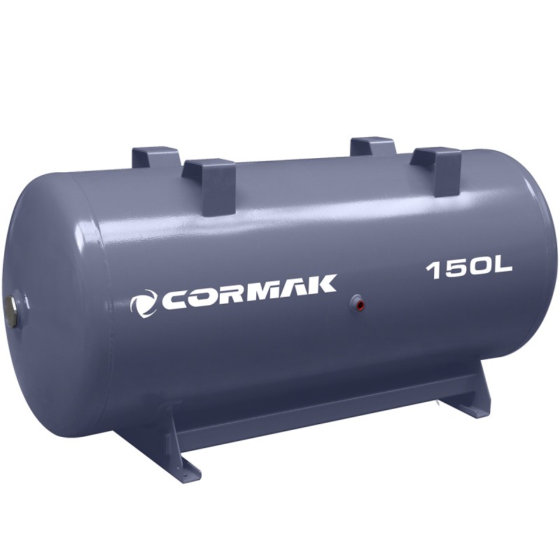 Druckluftbehälter für Kompressor CORMAK 11bar 150L horizontal
