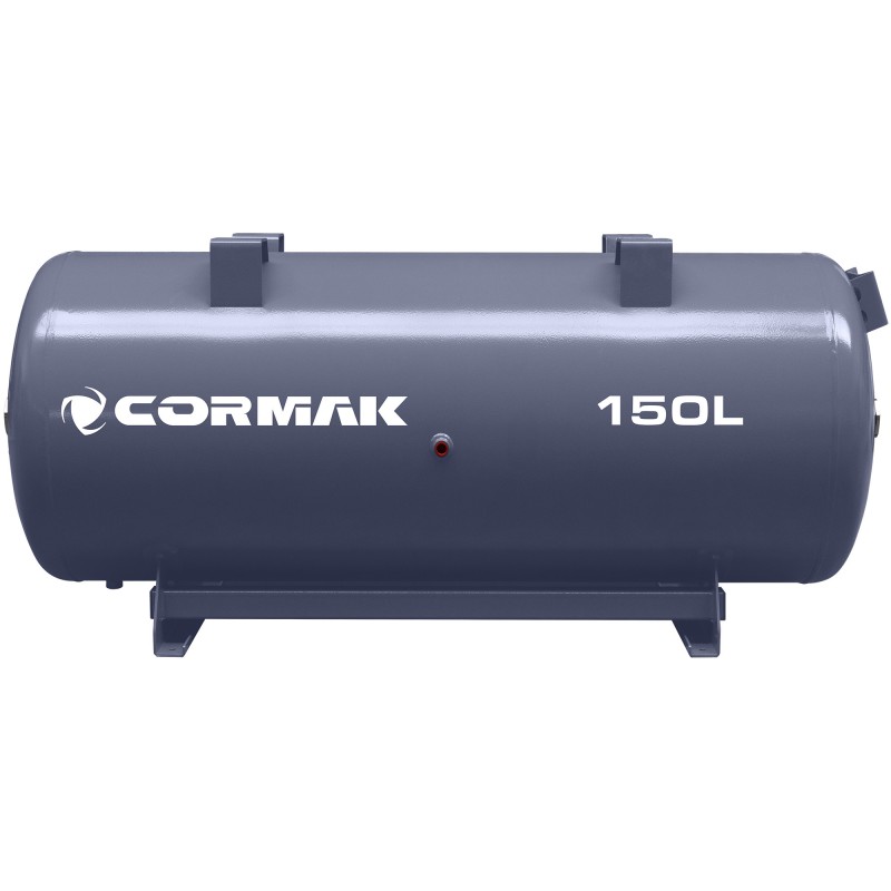 Druckluftbehälter für Kompressor CORMAK 11bar 150L horizontal