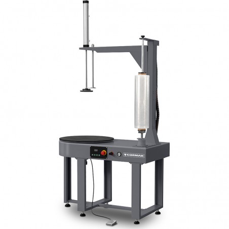 Halbautomatischer Stretchfolienwickler für Pakete und Kartons CORMAK O-900 | CORMAK