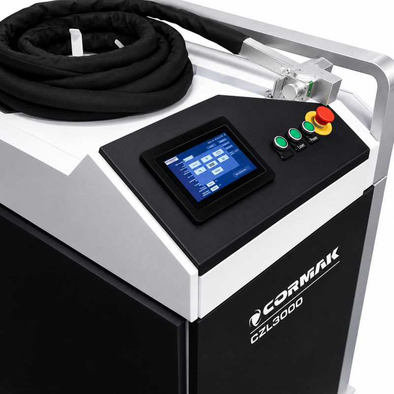 Faserlaser-Reinigungsgerät CORMAK CZL3000 3000W | CORMAK