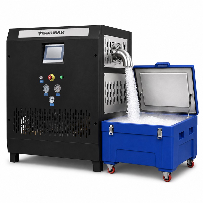 Trockeneis-Pelletierer CORMAK MPS40 | Hersteller CORMAK