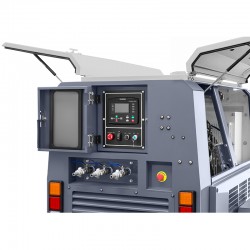 Mobiler Diesel-Schraubenkompressor CORMAK DMS180-10 10BAR | Hersteller CORMAK