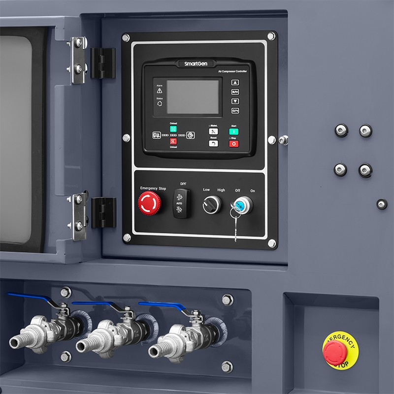 Mobiler Diesel-Schraubenkompressor CORMAK DMS180-10 10BAR | Hersteller CORMAK