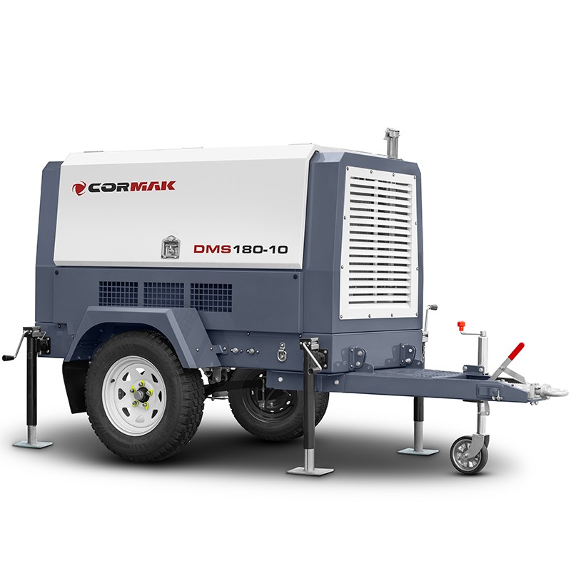 Mobiler Diesel-Schraubenkompressor CORMAK DMS180-10 10BAR | Hersteller CORMAK
