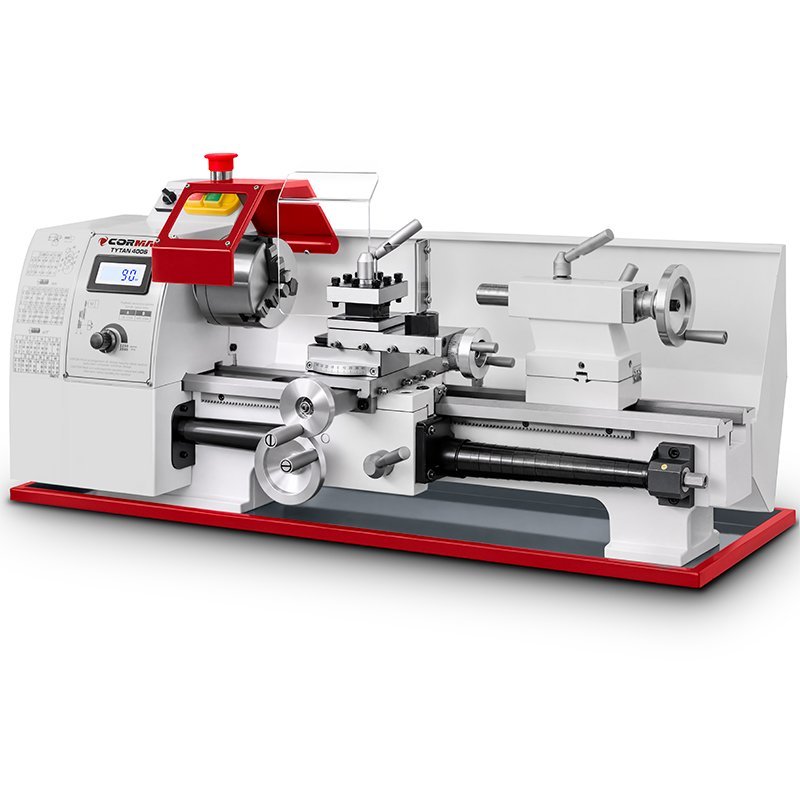Konventionelle Universaldrehmaschine CORMAK TYTAN 210x400 VARIO 230V | CORMAK