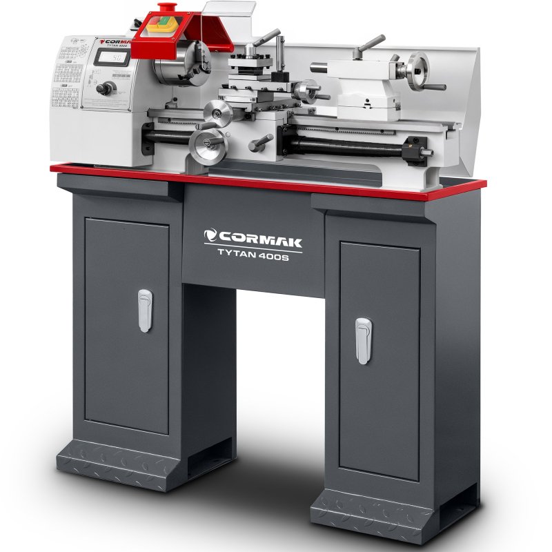 Konventionelle Universaldrehmaschine CORMAK TYTAN 210x400 VARIO 230V | CORMAK