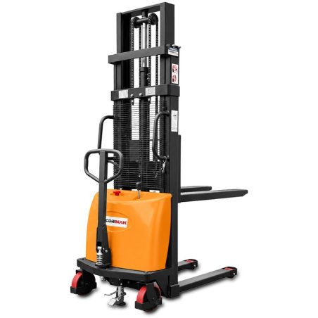 Halbelektrischer Hochhubwagen CORMAK B1040 (Tragfähigkeit 1000kg, Hubhöhe 4000mm)