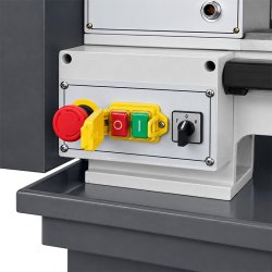 Konventionelle Universaldrehmaschine CORMAK TYTAN 210x520 230V + Satz Drehmeißel + Untergestell | CORMAK