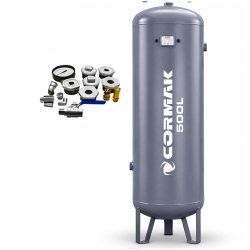 Druckluftbehälter 500L 20bar mit Zubehör für Kompressoren