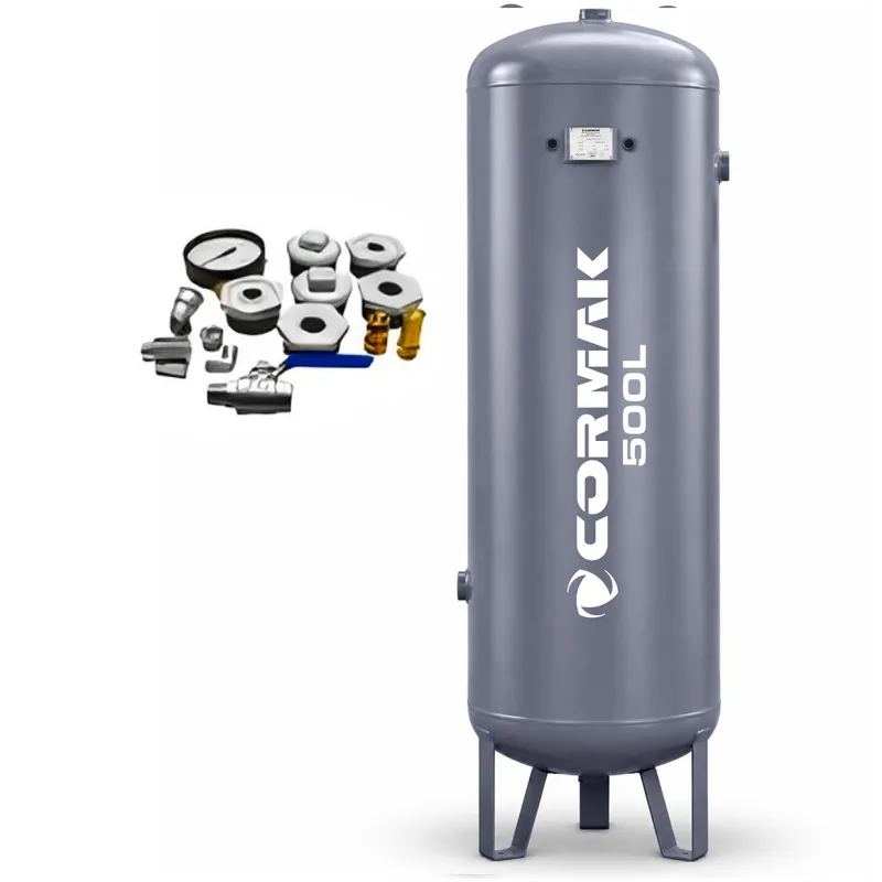 Druckluftbehälter 500L 20bar mit Zubehör für Kompressoren