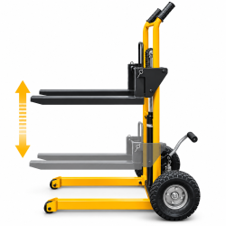 Handstapler CORMAK WLT-T mit Luftbereifung | Hersteller CORMAK