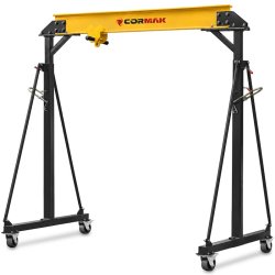 Mobiler Portalkran CORMAK PK1 1T + Erweiterungsset (Tragkraft 1000kg)