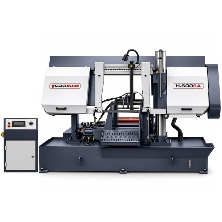 Doppelsäulen-Metallbandsäge H600SA | Hersteller CORMAK