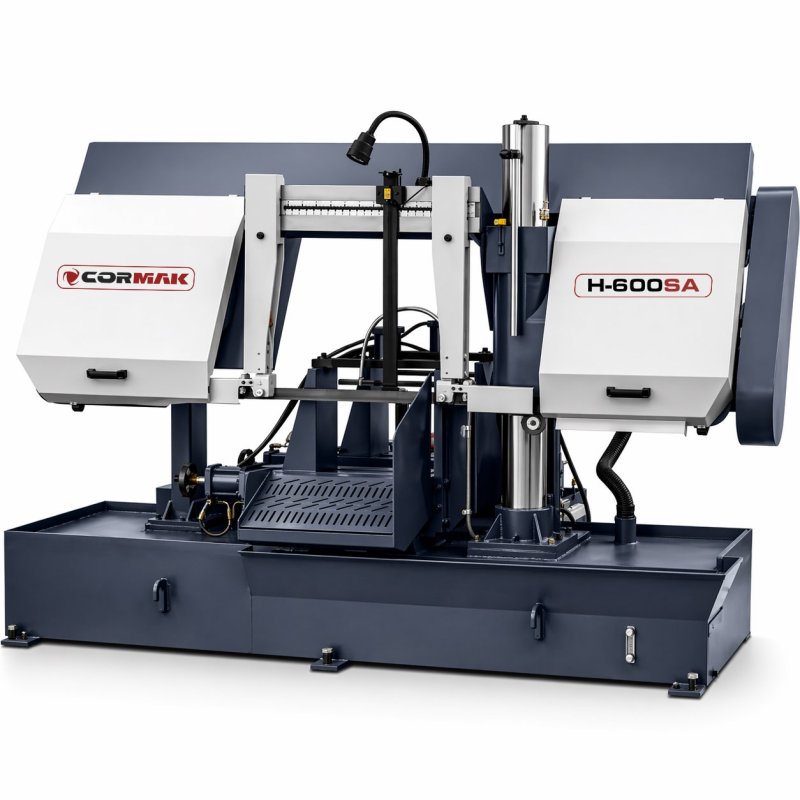 Doppelsäulen-Metallbandsäge H600SA | Hersteller CORMAK