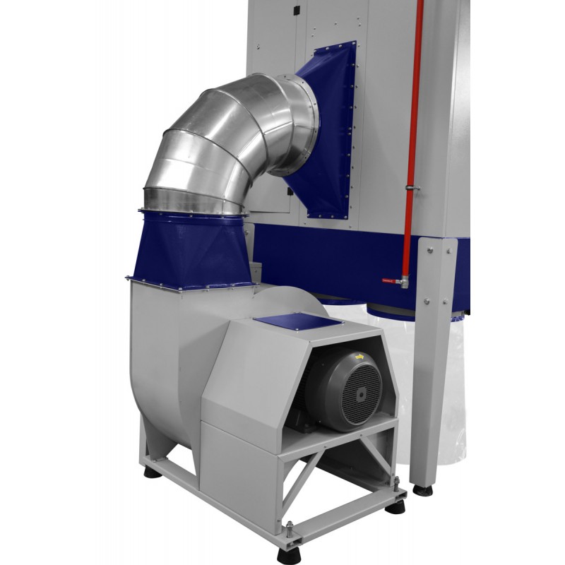 Industrielle Absauganlage CORMAK Vibra Motor DCV52200 m³/h PREMIUM für Späne und Sägemehl