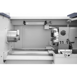 CNC-Drehmaschine CORMAK 400x1000 mit hydraulischem Spannfutter und Steuerung SIEMENS SINUMERIK 808D