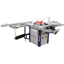 Formatkreissäge mit Vorritzer CORMAK PS12E-2000