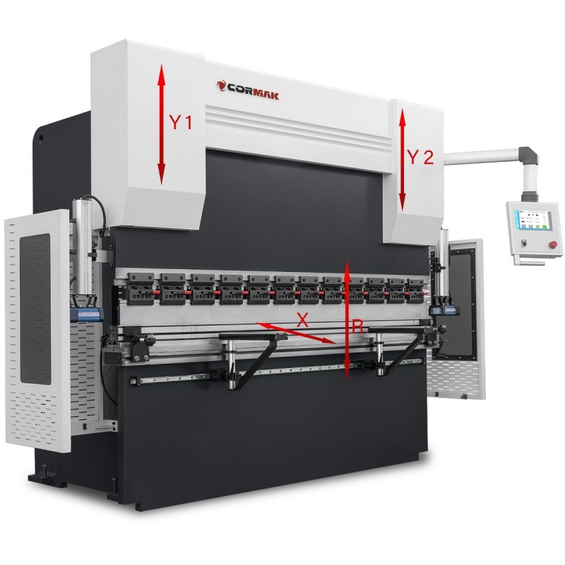 CNC-Abkantpresse – Funktionsweise und Bedeutung der Achsen